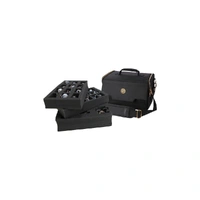 ENHANCE Tabletop Wide Base Miniature Figure Satchel - Black