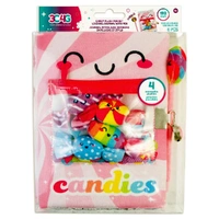Candy Plush Pocket Locking Journal