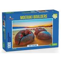 Funbox Puzzle Moeraki Boulders New Zealand Puzzle 1,000 pieces