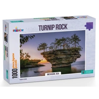 Funbox Puzzle Turnip Rock Michigan USA Puzzle 1,000 pieces