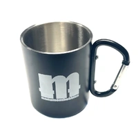 "Monument Hobbies - Stainless Paint Water Cup with Carabiner ""HBY NRD"""