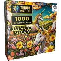 Trippy Puzzles - 1000 Piece Jigsaw Unicorn Utopia