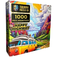 Trippy Puzzles - 1000 Piece Jigsaw Happy Highway