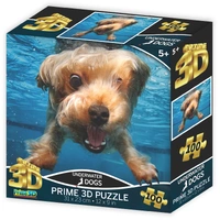 Prime3D Under Water Dogs Brady - 100 Piece 3D Puzzle
