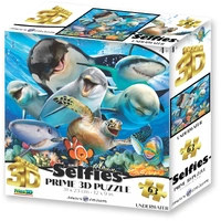 Prime3D Underwater Selfie - 63 Piece 3D Puzzle