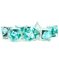 MDG Resin 16mm Polyhedral Dice Set - Mermaid Scales