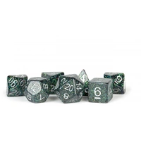 MDG Resin 16mm Polyhedral Dice Set - Astro Mica