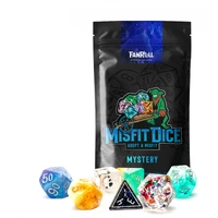 MDG Mystery Misfit Resin Polyhedral Dice Set