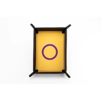 Fanroll: Pride Fold Up Velvet Dice Tray: Intersex