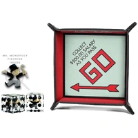 MDG Monopoly Dice Tray and Mr. Monopoly Dice Bundle