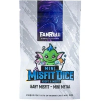 MGD Mystery Misfit Mini Metal Polyhedral Dice Set