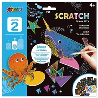 Avenir - Scratch Ocean Life Level 2-Shapes