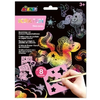 Avenir - Scratch Unicorns w/ Stencil