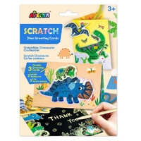 Avenir - Scratch Dino Greeting Cards