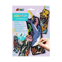 Avenir - Scratch Sea Animal Bookmarks