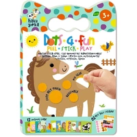 Dot 4 Fun Peel-Stick-Play Farm Animals