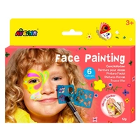 Avenir - 6 Face Painting - Yellow