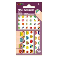 Avenir - Nail Stickers Glitter Purple