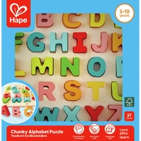 Hape - Puzzles: Chunky Alphabet Puzzle