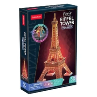Cubic Fun - 3D Puzzle - Eiffel Tower Night Edition