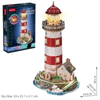 Cubic Fun - 3D Puzzle - Lighthouse Night Edition