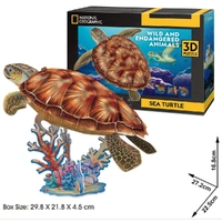 Cubic Fun - 3D Puzzle - National Geographic: Sea Turtle