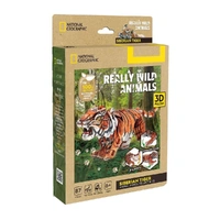Cubic Fun - 3D Puzzle - Really Wild Animals Siberian Tiger