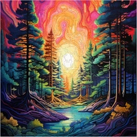 Trippy Puzzles - 300 Pce Wood Jigsaw Trippy Timber