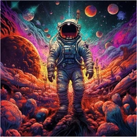 Trippy Puzzles - 300 Pce Wood Jigsaw Galactic Groove