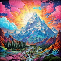 Trippy Puzzles - 300 Pce Wood Jigsaw Rocky Ridges