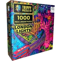 Trippy Puzzles - 1000 Piece Jigsaw London Lights