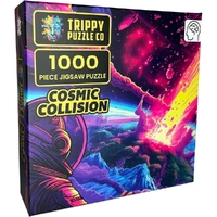 Trippy Puzzles - 1000 Piece Jigsaw Cosmic Collision