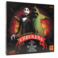 Checkers: Disney Tim Burton The Nightmare Before Christmas