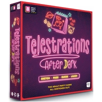 Telestrations After Dark (17+ Year) 8 Player New Edition