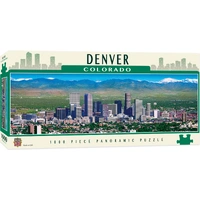 Masterpieces Puzzle City Colorado Panoramic Denver Puzzle 1,000 pieces