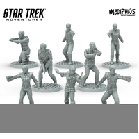 Star Trek Adventures RPG - Romulan Strike Team Miniatures Set