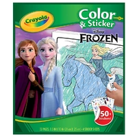 Frozen Colour & Sticker Book