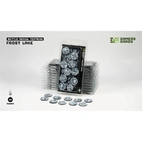 Gamers Grass - Battle Ready Toppers - Frost Lake - Round 28mm (x10)