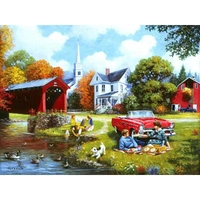 Puzzle - Sunsout - Lazy Days 300Pcxl