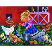 Puzzle - Sunsout - Little Farm Girl 500Pc