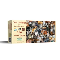 Puzzle - Sunsout - Cat Collage 300Pcxl