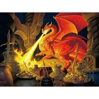 Puzzle - Sunsout - Smaug Dragon 1000Pc
