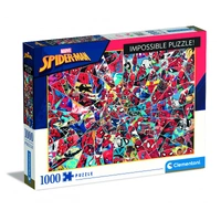 Clementoni Puzzle Spiderman Impossible Puzzle 1000 pieces