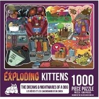 Exploding Kittens Puzzle The Dreams & Nightmares of a Dog 1,000 pieces