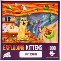 Exploding Kittens Puzzle Spicy Scream 1,000 pieces