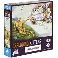 Exploding Kittens Puzzle The Creation of Cat 1,000 pieces