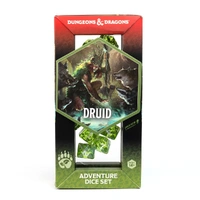 U2 Sirius Dice - D&D Adventure Dice - Druid - Green