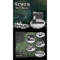 Wyrd Games: Wyrdscapes: Bases: Wyrdscapes Sewer 30MM