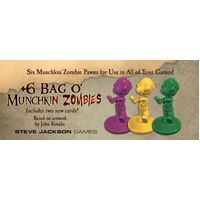 Munchkin Zombies Plus 6 Bag O Munchkin Zombies