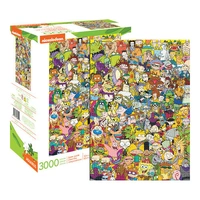 Aquarius Puzzle Nickelodeon Cast Puzzle 3,000 pieces